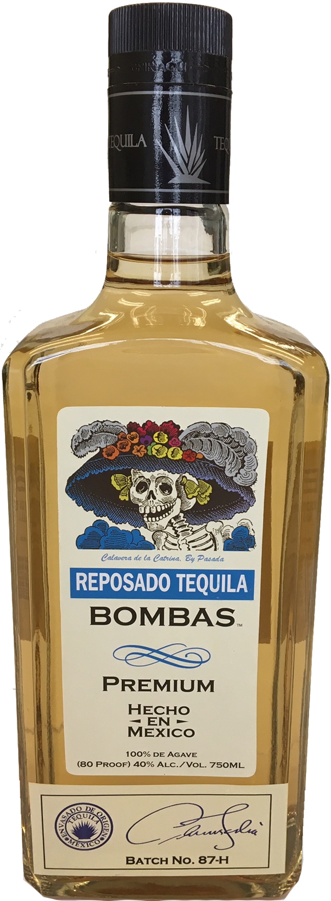 Bombas Reposado Tequila (Kosher) Bottles and Cases