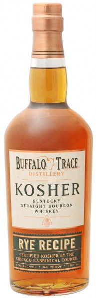 Buffalo Trace Kosher Rye Recipe Kentucky Straight (Kosher) - and Cases