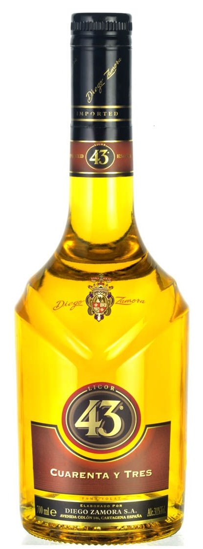 Diego Zamora Licor 43 Cuarenta y Tres Lit - Bottles and Cases