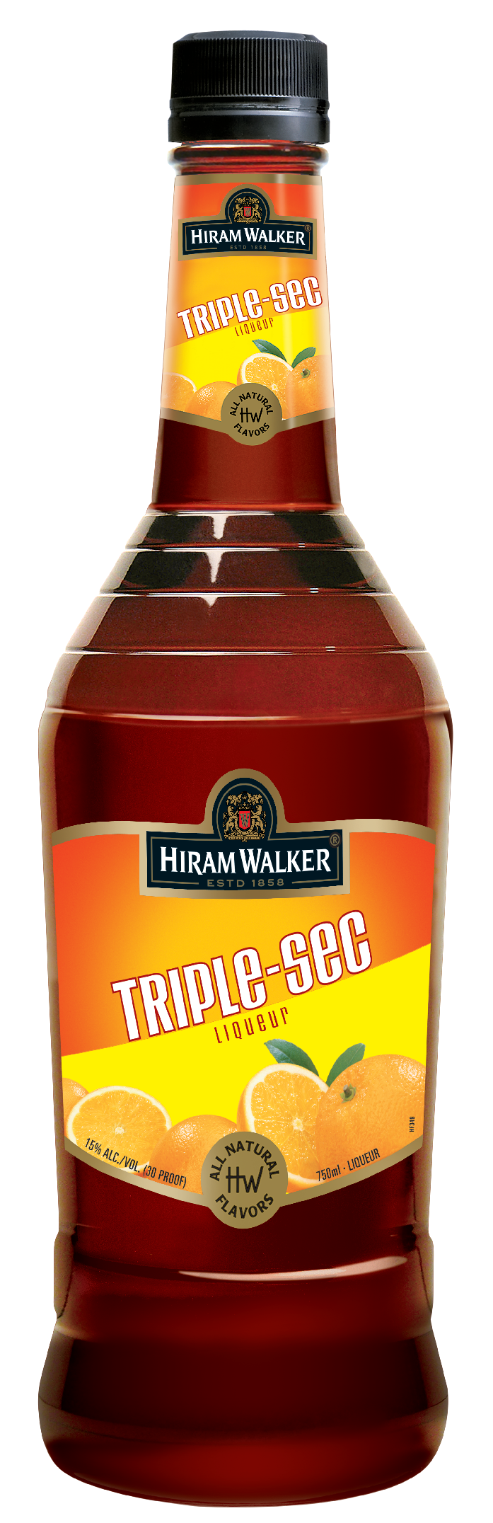 tilbage Drama buffet Hiram Walker Triple Sec Lit - Bottles and Cases