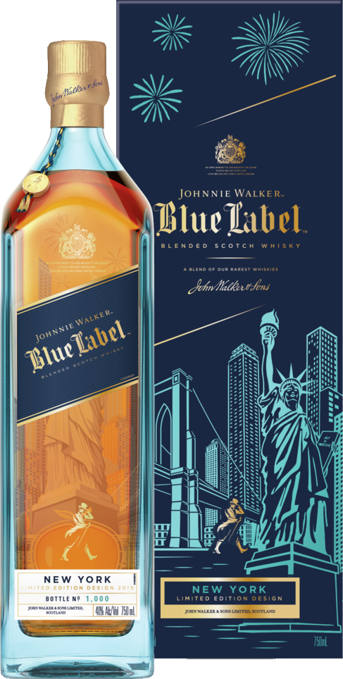 BUY] Johnnie Walker Blue Label California Limited Edition Design Blended  Scotch Whisky at