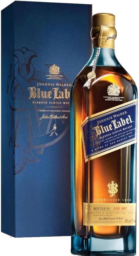 Brandewijn Gepensioneerde domein Johnnie Walker Blue Label Scotch - Bottles and Cases