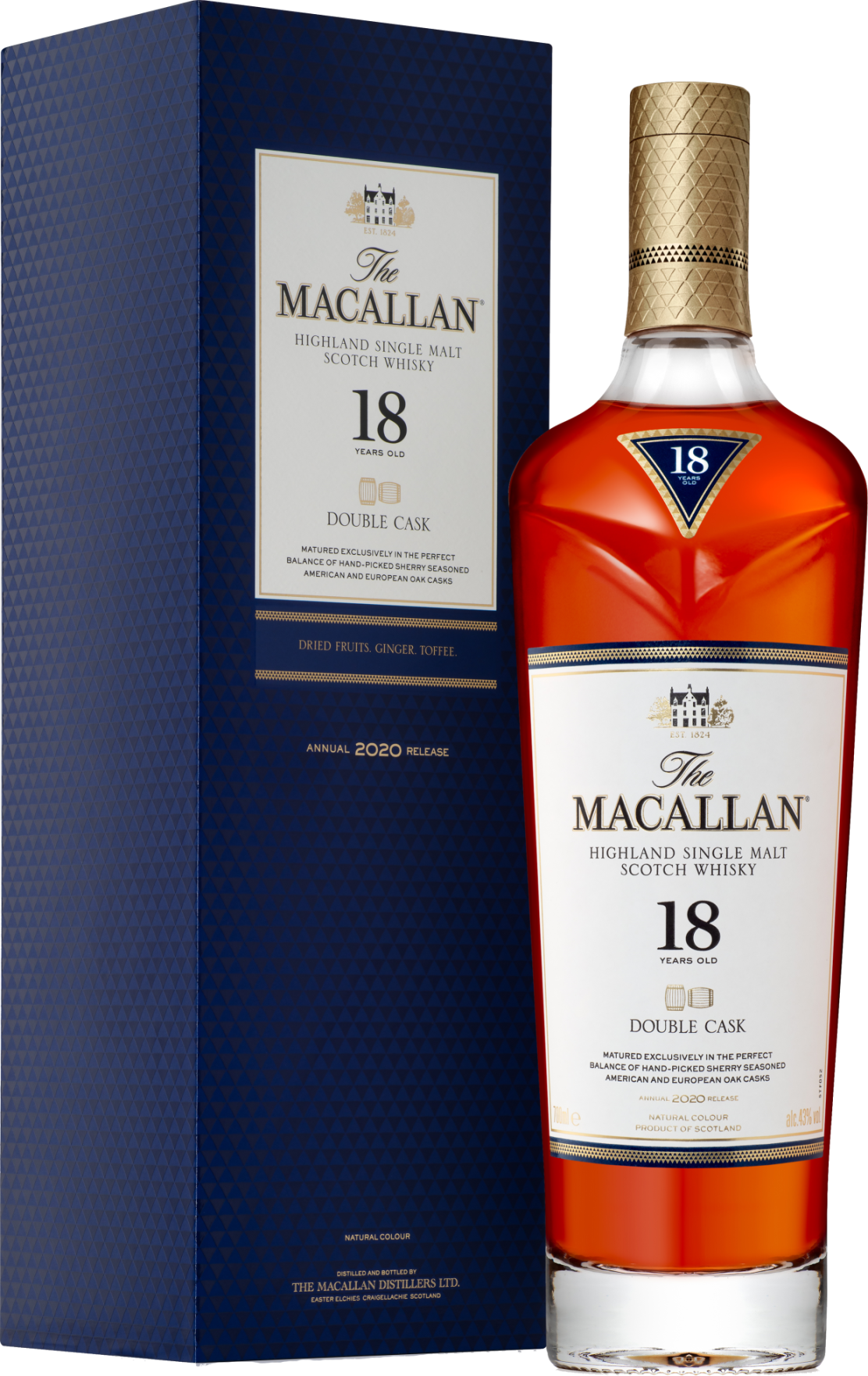 Macallan 18 Yr Double Cask Highland Single Malt Scotch Whisky