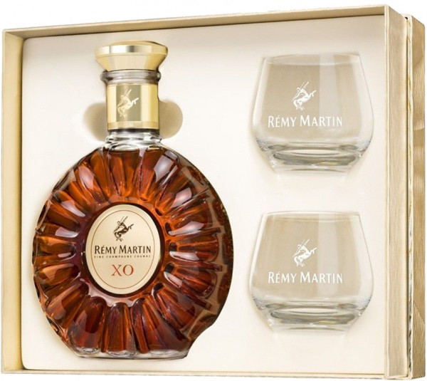 Remy Martin XO Cognac with 2 Glasses
