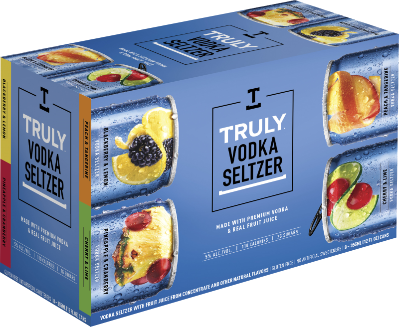 Truly Vodka Soda Classic Variety Pack 8-355ml :: Ready to Go Cocktails