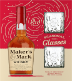 Maker's Mark&nbsp;Bourbon Gift Set with 2 Glasses