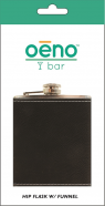Oeno - Stainless Steel Flask 8 oz 0