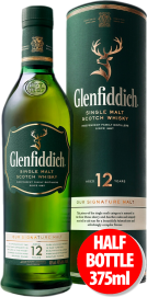 Glenfiddich&nbsp;12 Year Speyside Single Malt Scotch 375ml