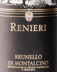 Renieri Brunello di Montalcino 2016