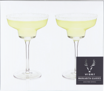 Viski Crystal Margarita Glasses 12 oz