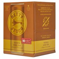 Betty Booze Vodka Iced Tea Meyer Lemonade 4-Pack Cans 12 oz