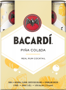 Bacardi - Pina Colada Cocktail 4-Pack Cans 355ml 0