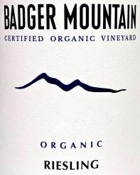 Badger Mountain Columbia Valley Riesling
