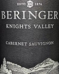 Beringer Knight's Valley Cabernet Sauvignon 2019