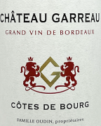 Chateau Garreau - Grand Vind de Bordeaux Cotes de Bourg 2019