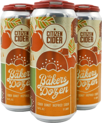 Citizen Cider Baker's Dozen Cider Donut Cider 16 oz