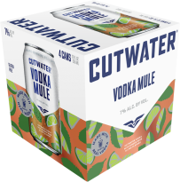 Cutwater Vodka Mule 4-Pack Cans 12 oz