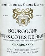 Domaine de la Croix Dauphine Hautes Cotes de Beaune Chardonnay