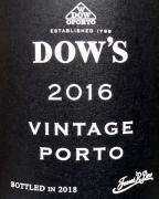 Dow's Vintage Porto 2016