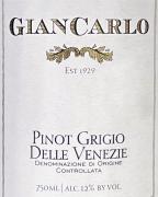 GianCarlo - Pinot Grigio 0