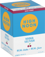 High Noon Black Cherry Vodka & Soda 4-pack Cans 12 oz