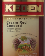 Kedem Cream Concord Red 1.5