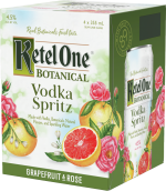 Ketel One - Grapefruit & Rose Botanical Vodka Spritz 4-Pack Cans 355ml