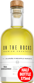 On the Rocks Jalapeno Pineapple Margarita Crafted with with Tres Generaciones Plata Tequila 375ml