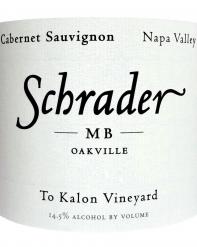 Schrader MB Oakville Cabernet Sauvignon 2017