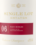 Single Lot Estates - Lot 6 Paso Robles Cabernet Sauvignon 0