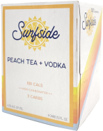 Surfside - Peach Iced Tea + Vodka 4-Pack 12 oz