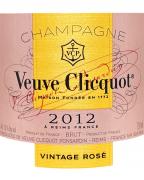 Veuve Clicquot - Vintage Brut Rose 2012