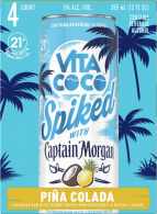 Vita Coco - Spiked With Captain Morgan Pina Colada 12 oz