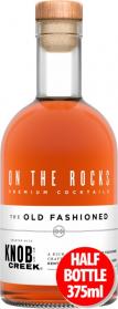 On the Rocks Old Fashioned crafted with Knob Creek Bourbon 375ml