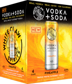 White Claw - Pineapple Vodka Soda 4-pack Cans 12 oz 0